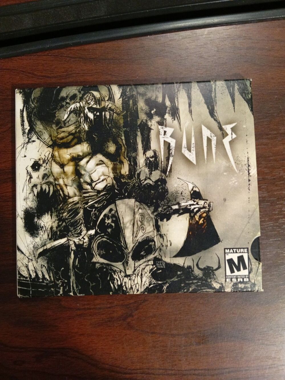 Rune PC CD-ROM Video Game with bonus disc in cardboard sleeve 2000